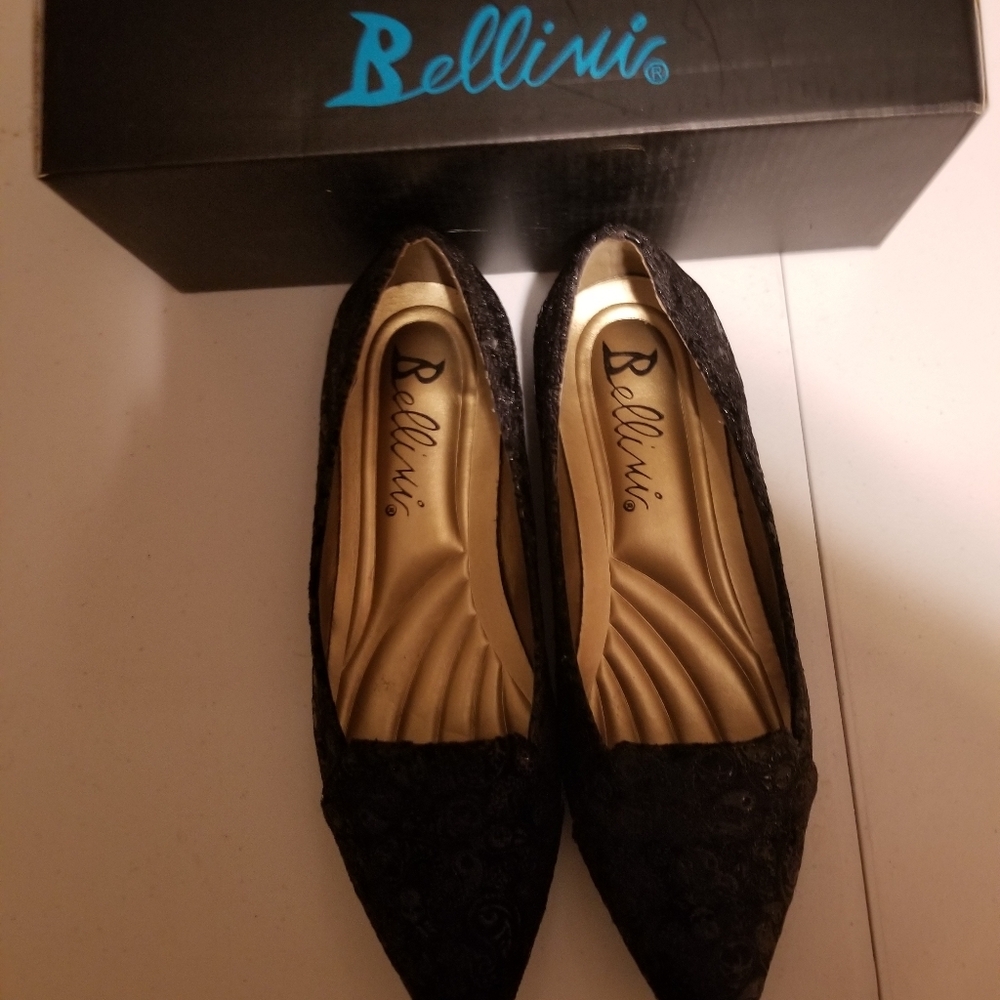 Black dress shoes
